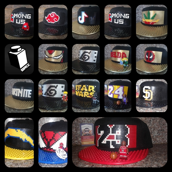 Star Wars with Darth Vader Custom Lego hat (Black) - Picture 3 of 3